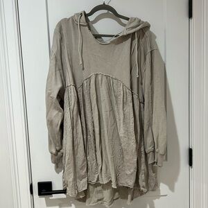 Never been worn but tags are cut off Free People hoodie.